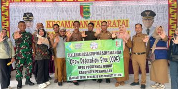 Desa Harapan Jaya Resmi Raih Sertifikat ODF, Dorong Pariwisata dan Kesehatan Warga