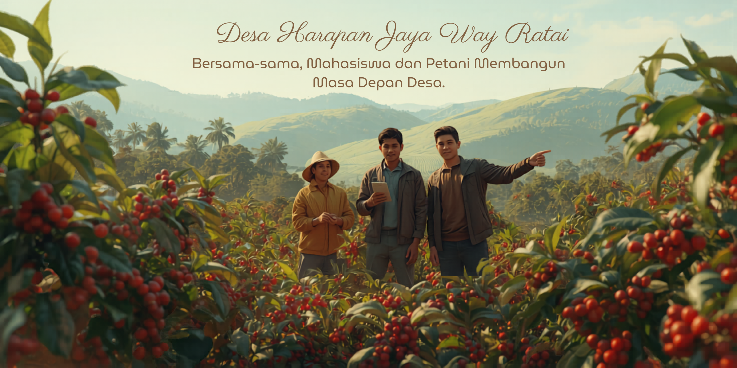 Mahasiswa KKN KELOMPOK 5 Desa Harapan Jaya, Way Ratai