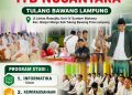 ITB Nusantara tulang bawang berikan beasiswa gratis untuk putra putri pengurus NU