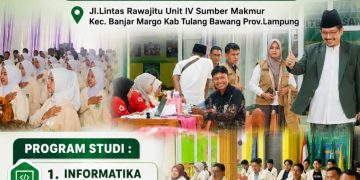 ITB Nusantara tulang bawang berikan beasiswa gratis untuk putra putri pengurus NU